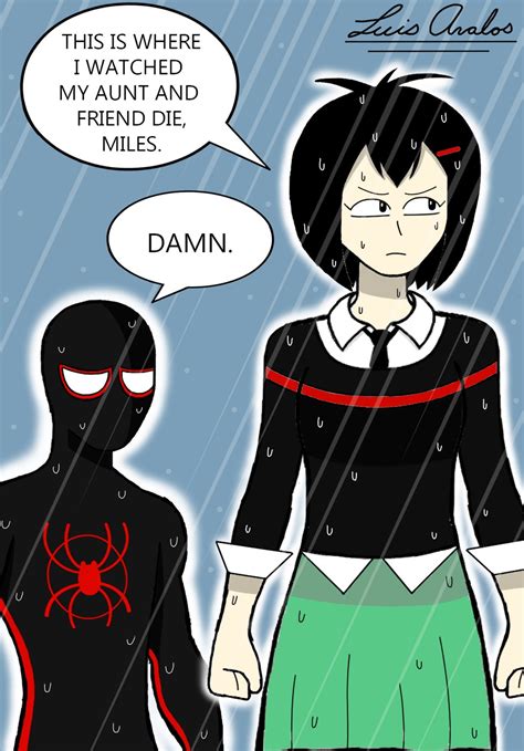 does peni parker like miles|what do yall think about miles x peni : r/PeniParker